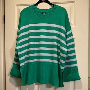GAP striped cotton sweater